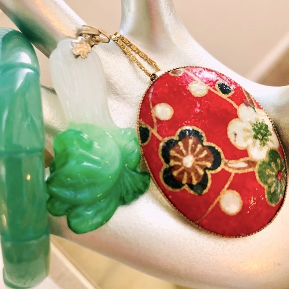 Asian Cabbage Jewelry lot - Picture 2 of 13